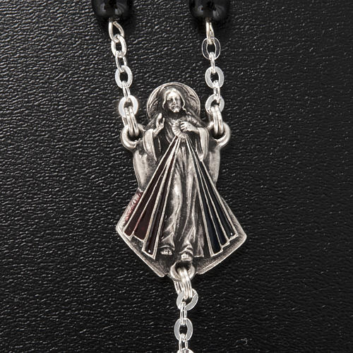 Terço Ghirelli vidro Boémia Batismo 6 mm 5