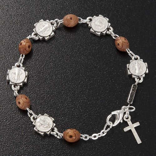 Ghirelli single-decade bracelet, Saint Benedict 2