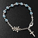 Bracelet dizainier Ghirelli Marial verre de Bohême bleu s2