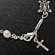 Bracciale preghiera Ghirelli vetro Bohemia bianco s3