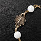 Ghirelli prayer bracelet Saint Benedict, glass s5