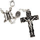 Ghirelli one-decade silver rosary, Miraculous 6x8mm s2