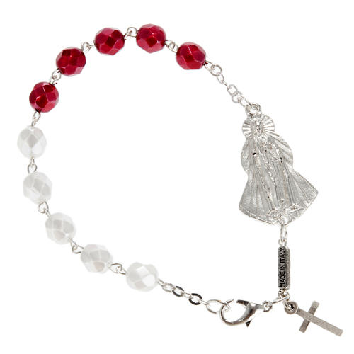 Bracelet Ghirelli Sacré coeur et Divine Miséricorde 1