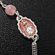 Bracciale Ghirelli Madonna di Fatima vetro rosa s3