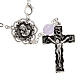 Ghirelli single-decade rosary in lilac glass 8mm s2