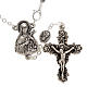 Ghirelli single-decade rosary, Saint Teresa in brass, 6x8mm s2