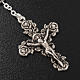 Ghirelli single-decade rosary, Saint Teresa in brass, 6x8mm s3