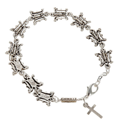 Ghirelli bracelet in brass, Miraculous Madonna 1