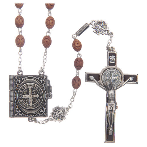 Ghirelli rosary, Saint Benedict 1