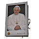 Rosario Ghirelli vetro di Bohemia bianco Benedetto XVI s4