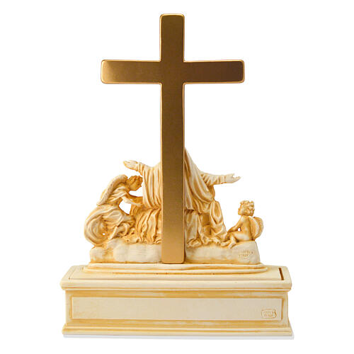 Tischskulptur Die Pieta von Notre Dame, 25x20x5 cm 4