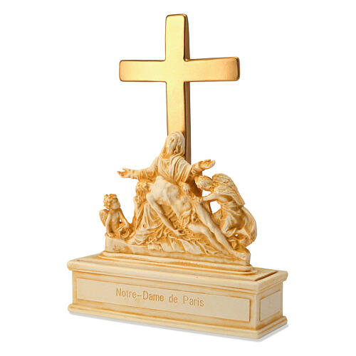 Tabletop sculpture The Pieta of Notre Dame 25x20x5 cm 3