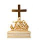 Tabletop sculpture The Pieta of Notre Dame 25x20x5 cm s1