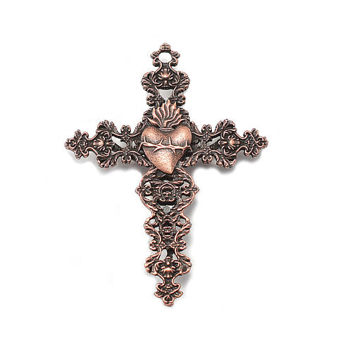 Ghirelli rosary St Gianna pink beads 6 mm 7