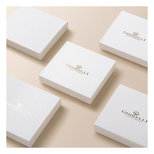 Ghirelli Rosenkranz Perlen vergoldet Ostern, 8 mm 5