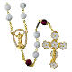 Chapelet Ghirelli doré Sainte Pâque grains 8 mm s1