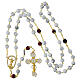 Chapelet Ghirelli doré Sainte Pâque grains 8 mm s4