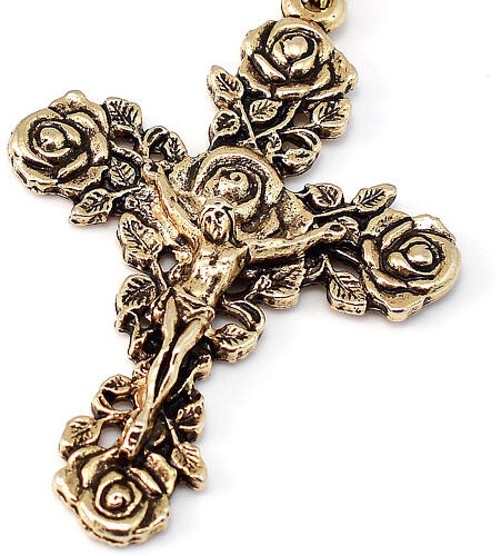 Ghirelli rosary Saint Teresa Lisieux white 8 mm 3