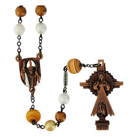 Ghirelli rosary of St John Paul II, 8 mm beads