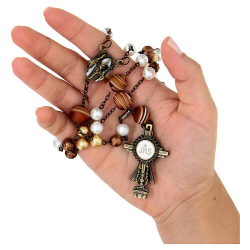 Ghirelli rosary of St John Paul II, 8 mm beads 9