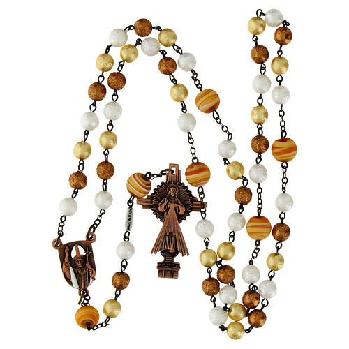 Ghirelli rosary of St John Paul II, 8 mm beads 5