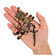 Ghirelli glass rosary 10 English commandments beads 8 mm s11