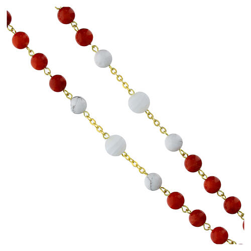 Chapelet Ghirelli Christ Miséricordieux grains 8 mm 3