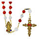 Ghirelli Divine Mercy rosary beads 8 mm s1