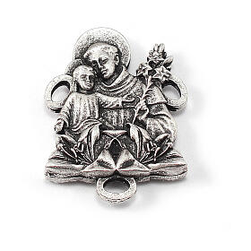 Ghirelli rosary of St Anthony, 8 mm Bohemian saphir