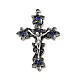 Ghirelli rosary of St Anthony, 8 mm Bohemian saphir s4