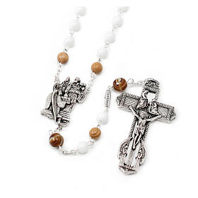 Ghirelli rosary for the 150th anniversary of St Joseph, 6 mm beads