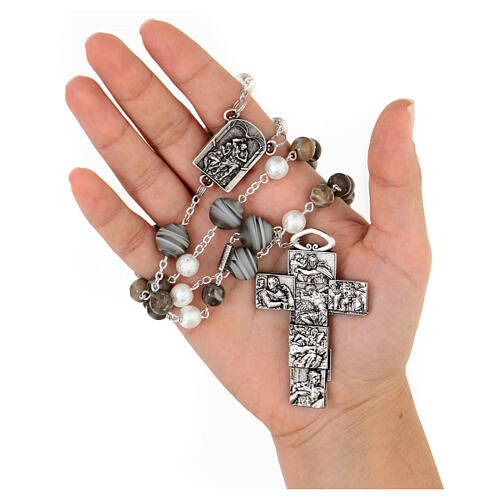 Ghirelli rosary with 8 mm beads, Sistine Chapel 8