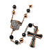 Ghirelli rosary with 8 mm hematite beads s1