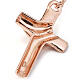 Rosario Ghirelli prezioso argento 925 oro rosa grani 6 mm s4