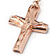Ghirelli rosary in precious 925 silver rose gold, 6 mm beads s3