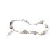 Pulsera Decenario plata 925 nacar 6 mm s1