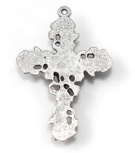 Ghirelli rosary for women 10 mm in antique silver Murano glass 6