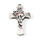 Ghirelli rosary for men 8 mm face of Christ silver hematite s4