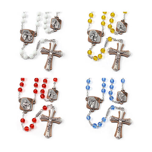Kit Ghirelli for 4 rosaries, Mysteries of the Rosary 1