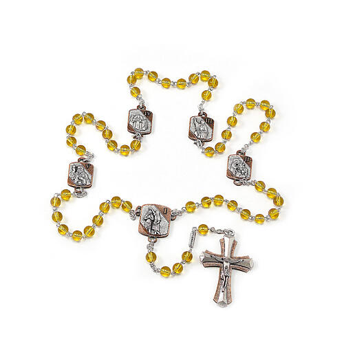 Complete kit rosaries 6 mm Ghirelli 4 Mysteries of the Rosary 7