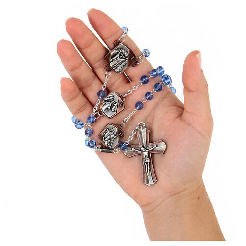 Complete kit rosaries 6 mm Ghirelli 4 Mysteries of the Rosary 10