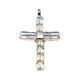 Ghirelli Kristalle 925er Silber Body of Jesus Rosenkranz mit 4 mm Perlen s5