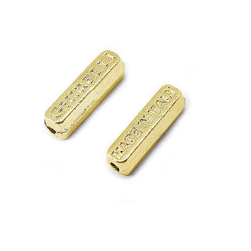 Bracelet dizainier Ghirelli argent 925 plaqué or jaune et croix cristal 3