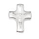 Colgante Cruz Ghirelli Cuerpo de Cristo en cristal y plata  s5