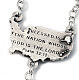 Ghirelli rosary United States of America 6 mm silver metal s7