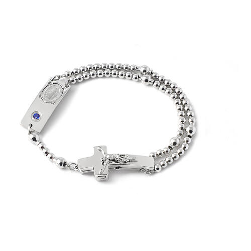 Magnificat Rosalet Ghirelli bambino argento cristallo blu 1