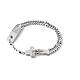 Magnificat Rosalet Ghirelli bambino argento cristallo blu s1