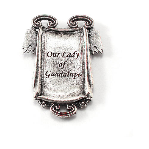 Różaniec Guadalupe niebieski 8 mm pół kryształ Ghirelli 5