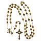 Ghirelli Miraculous Mary rosary in jasper stone 8 mm s5