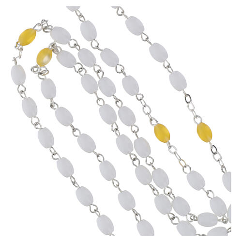 Chapelet Ghirelli collection verre 5 mm Pape Léon XIV 4